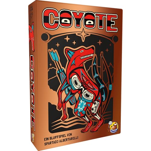 Coyote | HeidelBÄR Games |Deutsch | Kartenspiel | Für 3-6 Personen | ab 10 Jahren von Heidelberger Spieleverlag