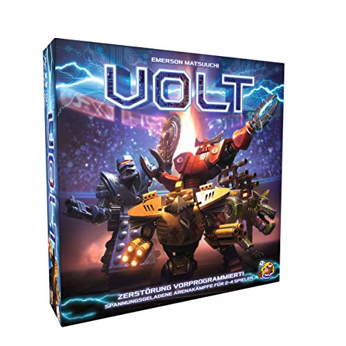 Heidelberger Spieleverlag, HeidelBÄR Games HG002 - VOLT (2. Auflage) - Arenakämpfe, für 2-4 Spieler, ab 10 Jahren - Deutsch von Heidelberger Spieleverlag