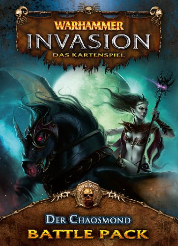 Asmodee - Warhammer Invasion: Der Chaosmond - Battle Pack (2 Spieler, 156+ Jahre, Fantasy, Karton, 60 Cards) Asmodee - Warhammer Invasion: Der Chaosmond - Battle Pack (2 Spieler, 156+ Jahre, Fantasy, Karton, 60 Cards) von Asmodee