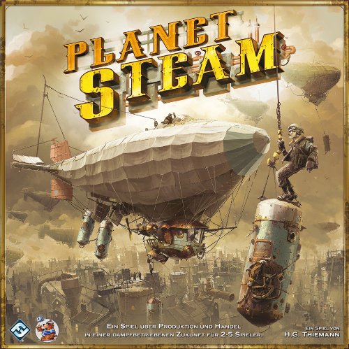 Asmodee HE539 - Planet Steam Brettspiel Asmodee HE539 - Planet Steam Brettspiel von Asmodee