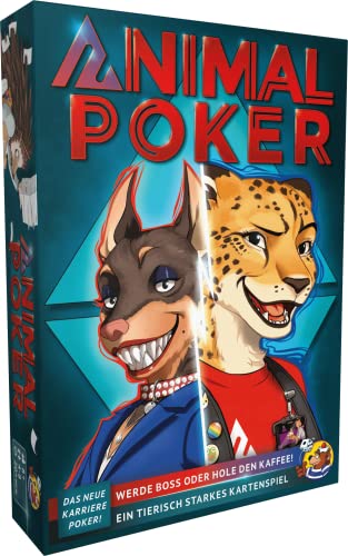 Heidelberger Spieleverlag, HeidelBÄR Games HG010 - Animal Poker - Kartenspiel, für 4-8 Spieler, ab 10 Jahren - Deutsch von Heidelberger Spieleverlag