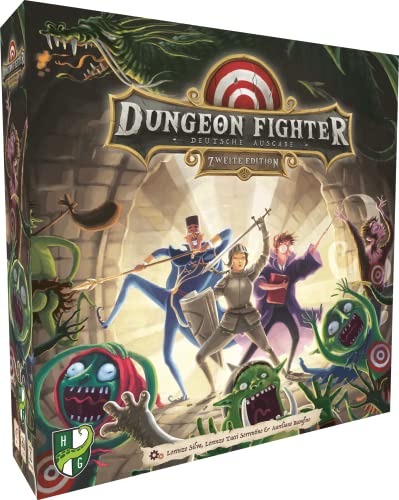 Dungeon Fighter (2nd Edition) -Horrible Guild - Deutsch- Brettspiel für 1-6 Personen - ab 14 Jahren von Heidelberger Spieleverlag