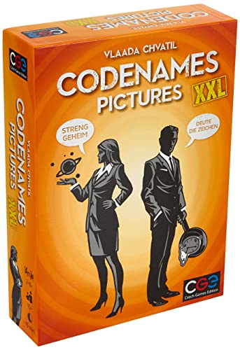 Czech Games Edition Codenames Pictures XXL, Grundspiel, Familienspiel, Deutsch, CGED0044, Bunt von Czech Games