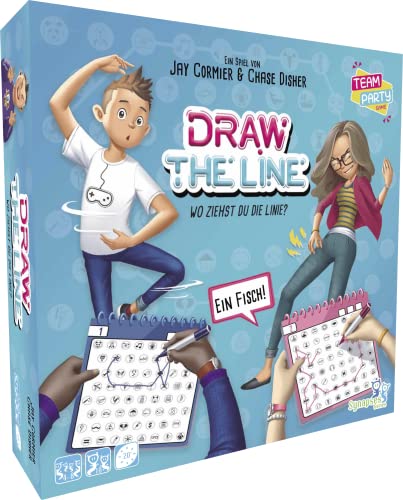 Heidelberger Spieleverlag Draw The Line - Synapses Games - Deutsch - Partyspiel - Für 4-8 Personen - ab 8 Jahren Heidelberger Spieleverlag Draw The Line - Synapses Games - Deutsch - Partyspiel - Für 4-8 Personen - ab 8 Jahren von Heidelberger Spieleverlag