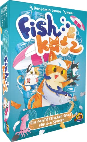Fish & Katz - HeidelBär Games - Deutsch - Aktionsspiel - für 2-6 Personen - ab 6 Jahren von Heidelberger Spieleverlag