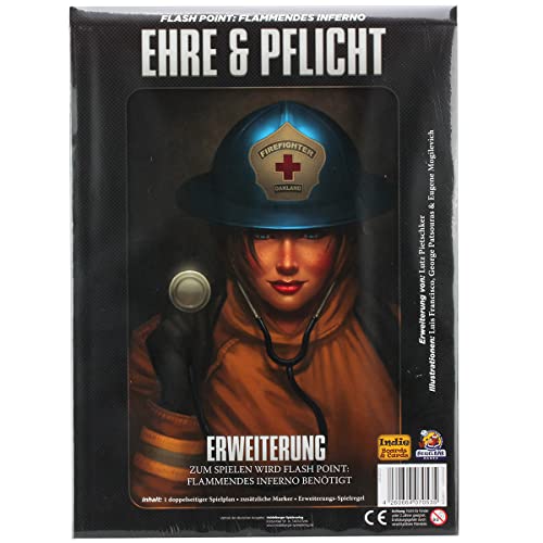 Heidelberger Spieleverlag Flash Point: Ehre und Pflicht - Indie Boards & Cards - Deutsch - Erweiterung - U-Bahn &Flugplatz von Heidelberger Spieleverlag