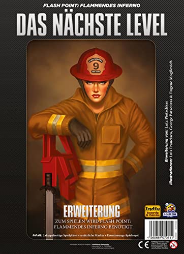Heidelberger Spieleverlag Flash Point:Flammendes Inferno: Das nächste Level - Indie Boards & Cards - Deutsch - Erweiterung - Gebäude & Equipment von Heidelberger Spieleverlag