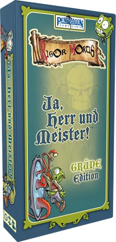 Heidelberger Spieleverlag Ja,Herr und Meister! Grüne Edition | Pendragon Games | Deutsch von Heidelberger Spieleverlag