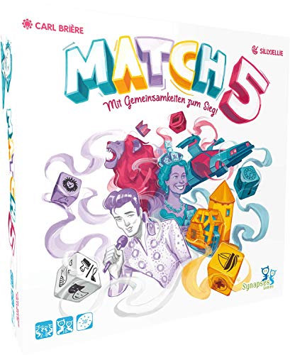 Heidelberger Spieleverlag Match 5 - Synapses Games - Deutsch - Partyspiel - Für 2-8 Personen - ab 10 Jahren Heidelberger Spieleverlag Match 5 - Synapses Games - Deutsch - Partyspiel - Für 2-8 Personen - ab 10 Jahren von Heidelberger Spieleverlag