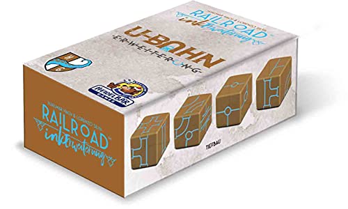 Heidelberger Spieleverlag Railroad Ink: U-Bahn-Erweiterung: Schächte & Wasserleitungeen |Horrible Guild | Deutsch | von Heidelberger Spieleverlag
