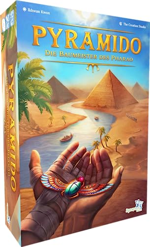 ELZNIR GAMES Pyramido Deutsch - Legespiel - für 2-4 Personen - Ab 8 Jahren von Heidelberger Spieleverlag