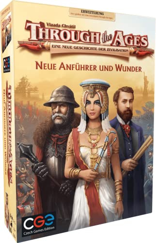 Through The Ages: Neue Anführer und Wunder - Erweiterung - Czech Games Edition - Deutsch von Czech Games