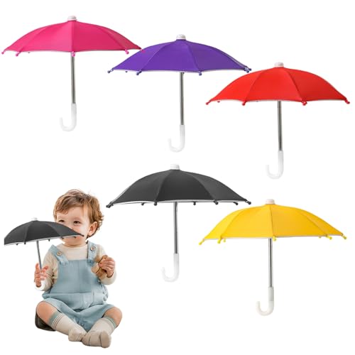 5pcs Mini Regenschirm, 10,63x8.66 Tragbare süße winzige Puppenpflanze Regenschirm Schattenpuppenspielzeug Dekorationen Accessoires für Fotografie -Requisite, Topfpflanzen, Handwerk 5pcs Mini Regenschirm, 10,63x8.66 Tragbare süße winzige Puppenpflanze Regenschirm Schattenpuppenspielzeug Dekorationen Accessoires für Fotografie -Requisite, Topfpflanzen, Handwerk von Heidouse