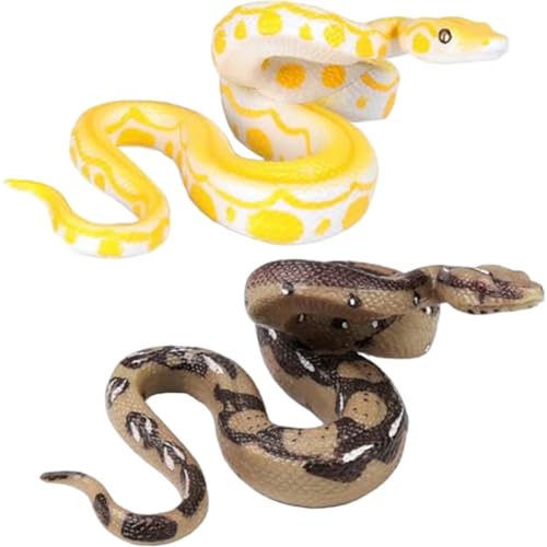 Fake Snake 2PCS 2-Style Curl-up Realistic Snake, die wirklich lang anhaltende PVC-Spielzeug für Streich, Hintergrund, Halloween Aussehen Fake Snake 2PCS 2-Style Curl-up Realistic Snake, die wirklich lang anhaltende PVC-Spielzeug für Streich, Hintergrund, Halloween Aussehen von Heidouse