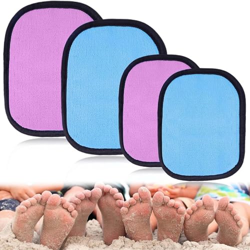 Heidouse 4PCS Sandentferner für Strand, 2 Größen Effizienter praktischer Sandentferner, weich Heidouse 4PCS Sandentferner für Strand, 2 Größen Effizienter praktischer Sandentferner, weich von Heidouse