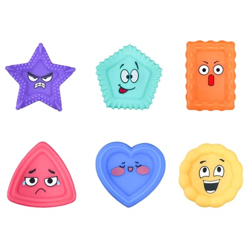 Heidouse 6pcs/Set zappern Spielzeug Super weiche Textur Sensorische stresslebende Spielzeug sicher Fun Sorge Stone für Angstlinderung Heidouse 6pcs/Set zappern Spielzeug Super weiche Textur Sensorische stresslebende Spielzeug sicher Fun Sorge Stone für Angstlinderung von Heidouse