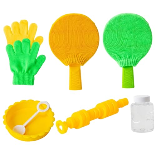Heidouse Kleinkindblasenspielzeug umfassendes Tischtennis Bubble-Spiel mit 80 ml Lösung Interaktives Eltern-Kind-Spiel für den Innenraum im Freien Heidouse Kleinkindblasenspielzeug umfassendes Tischtennis Bubble-Spiel mit 80 ml Lösung Interaktives Eltern-Kind-Spiel für den Innenraum im Freien von Heidouse
