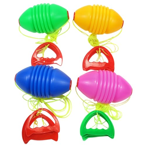 Heidouse Spielzeugball, 4PCS 94,5 Zoll Bilateral Handschiebebugel, Hand-Eye-Koordinationshuttle Spielzeug für Sport und Outdoor-Spiel Heidouse Spielzeugball, 4PCS 94,5 Zoll Bilateral Handschiebebugel, Hand-Eye-Koordinationshuttle Spielzeug für Sport und Outdoor-Spiel von Heidouse