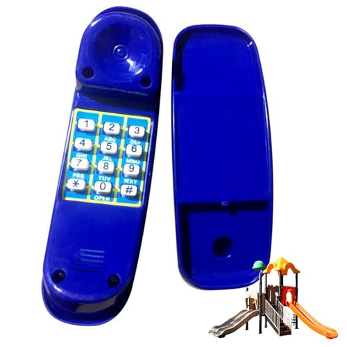 Heidouse Spielzeugtelefon mit Nummernknopf Realistisches leichtes Plastik -Kindertelefon, tun Sie das Spiel mit Mini -Telefon für Spielplatzbaumehaus -Zubehör im Freien Heidouse Spielzeugtelefon mit Nummernknopf Realistisches leichtes Plastik -Kindertelefon, tun Sie das Spiel mit Mini -Telefon für Spielplatzbaumehaus -Zubehör im Freien von Heidouse