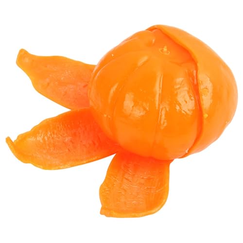 Squeeze -Spielzeug für Erwachsene/Kinder, Simulation Orange Fruchtstress Squeeze Spielzeug, Dehnbare Ultra -weiche Angstleichterungen für Partygunst, Schulprämien von Heidouse