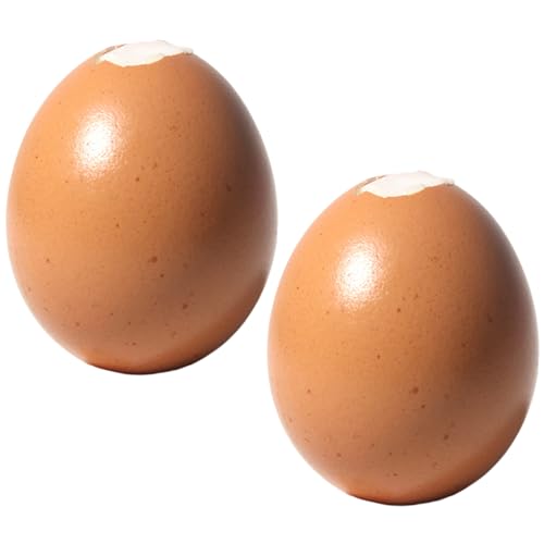 Squeeze Toy 2pcs Palm Size Realistic Ego Stress Spielzeug mit zerkleinsbaren Muscheln Weiche Gummistress -Entlastungsrequelle für Kinder und Erwachsene in der Schule, Büro, Büro von Heidouse