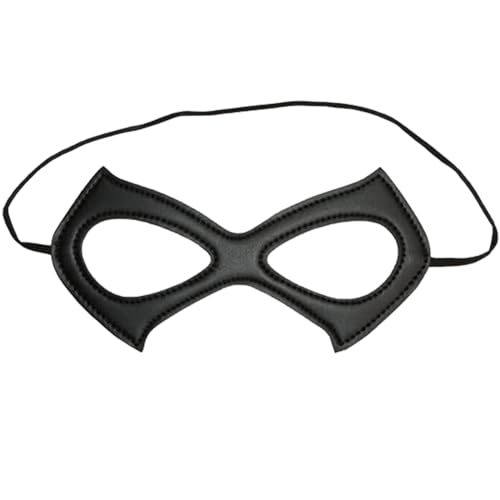 Maske Kostüm Damen Fasching Schwarze Augenmaske Masken Brillen für Erwachsene,Halbe Katzenaugenmaske Venezianisch,Bat Katze Fuchs Kostüm Outfit Frau Accessoires Halloween Cosplay Party von HeigeSeng
