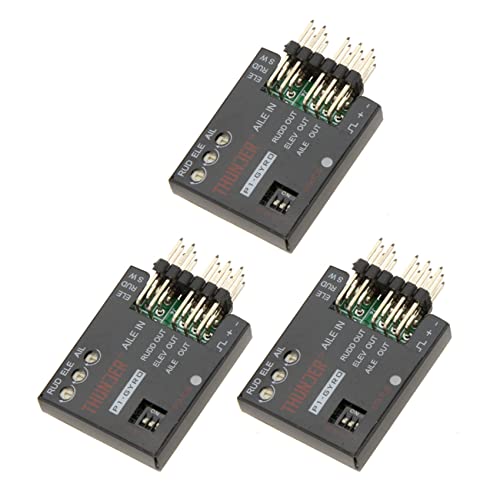 Heiikiuy 3X P1-Gyro 3-Achsen Flight Controller Stabilisator System Gyro für Fixed Flying Wing Black Heiikiuy 3X P1-Gyro 3-Achsen Flight Controller Stabilisator System Gyro für Fixed Flying Wing Black von Heiikiuy