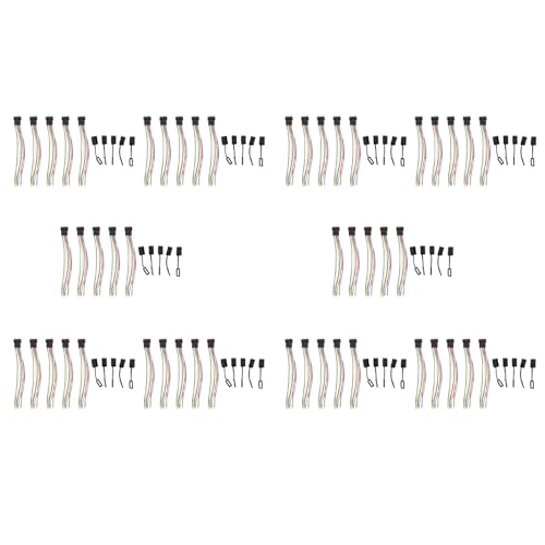 Heiikiuy 50 STÜCKE RC Flugzeug 6S Waagenkopf mit Kappe VerläNgerung Ladekabel Kabel 10 cm DIY für Li Po Heiikiuy 50 STÜCKE RC Flugzeug 6S Waagenkopf mit Kappe VerläNgerung Ladekabel Kabel 10 cm DIY für Li Po von Heiikiuy