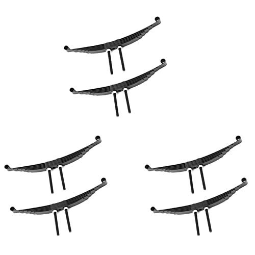 Heiikiuy 6 Satz Stahlblattfedern für 1/14 RC Traktor Anhänger Modellauto Upgrade Teile Ersatzteile Zubehör, E von Heiikiuy