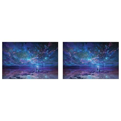 Heiikiuy Fantasy Starry Jigsaw Puzzle, 2000 Teile, Dekompressionspuzzle für Erwachsene, 2000 Teile, High-Definition-Holzpuzzle, Spielzeug Heiikiuy Fantasy Starry Jigsaw Puzzle, 2000 Teile, Dekompressionspuzzle für Erwachsene, 2000 Teile, High-Definition-Holzpuzzle, Spielzeug von Heiikiuy