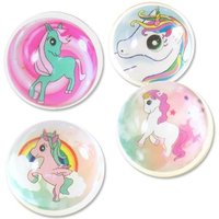 Flummi Einhorn, lustiger Hüpfball mit Einhorn-Motiv, 1 Stück, 43mm Flummi Einhorn, lustiger Hüpfball mit Einhorn-Motiv, 1 Stück, 43mm von Heinemann e.K.