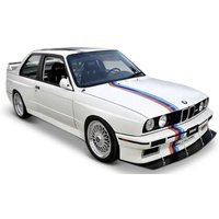 Bburago 1:24 BMW M3 E30 '88, weiss von Heinrich Bauer GmbH & Co. KG