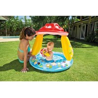Intex BabyPool ''Mushroom'' mit Sonnenschutz, Wasserbedarf ca 45l, aufblasbare von Intex