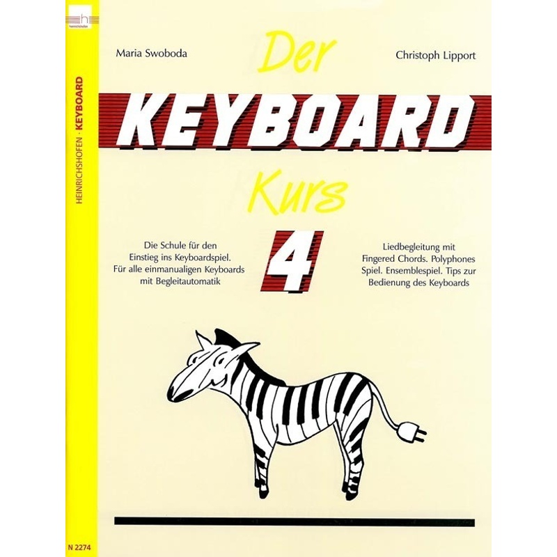 Der Keyboard-Kurs. Band 4.Tl.4 von Heinrichshofen