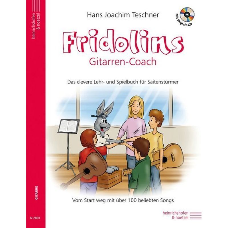 Fridolins Gitarrencoach mit CD von Heinrichshofen