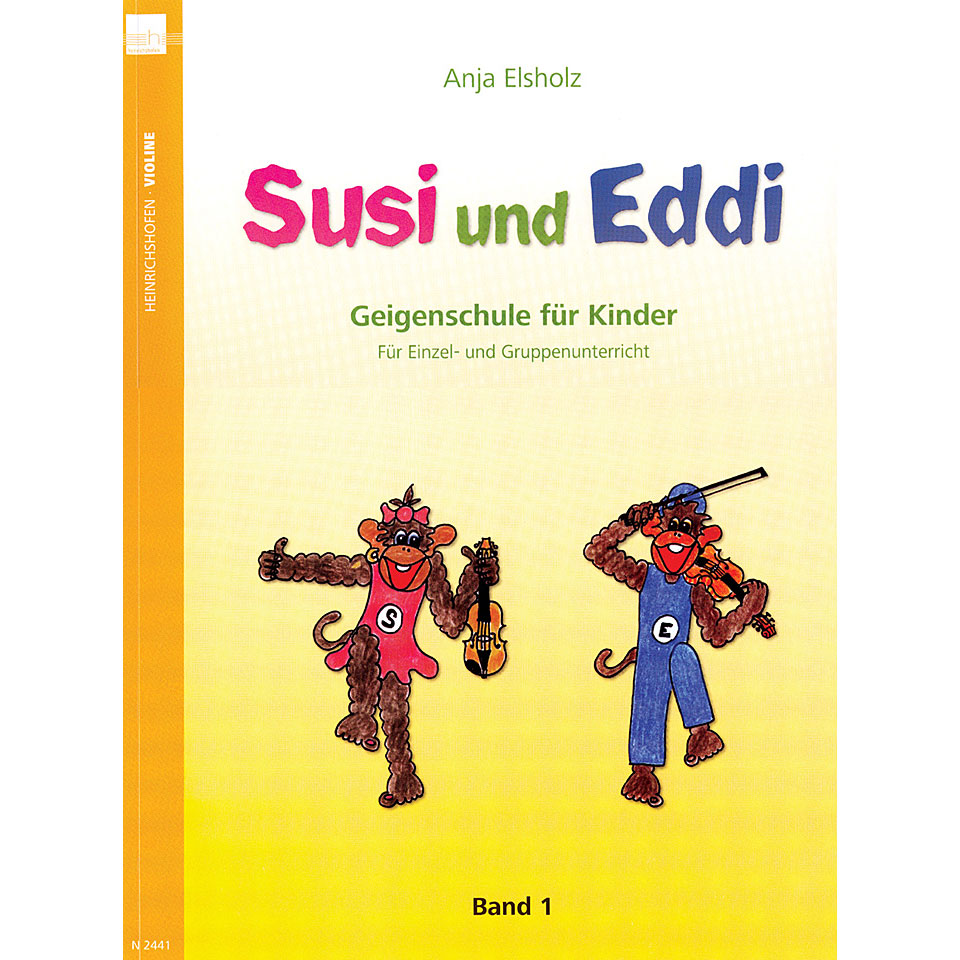 Heinrichshofen Susi & Eddi Geigenschule für Kinder Bd.1 Lehrbuch Heinrichshofen Susi & Eddi Geigenschule für Kinder Bd.1 Lehrbuch von Heinrichshofen