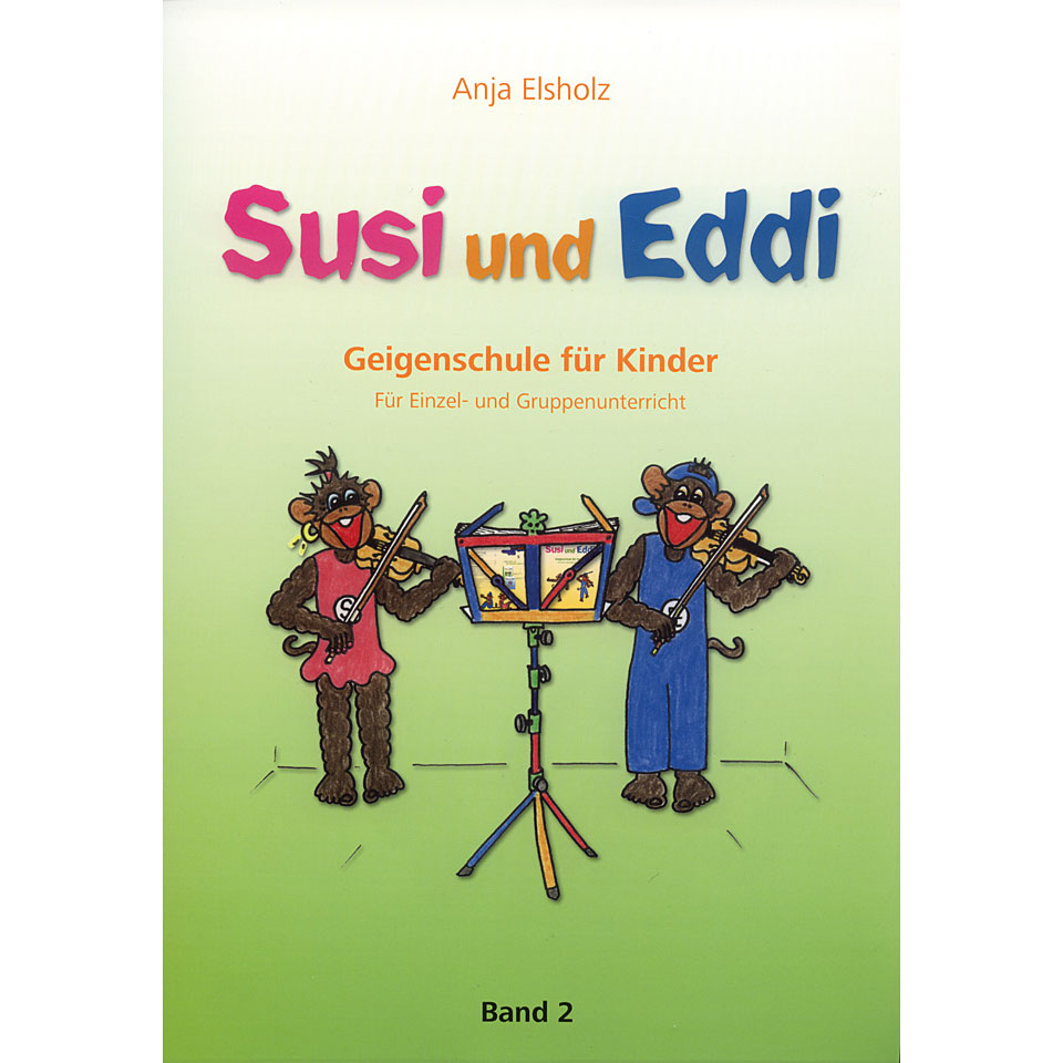 Heinrichshofen Susi & Eddi Geigenschule für Kinder Bd.2 Lehrbuch von Heinrichshofen