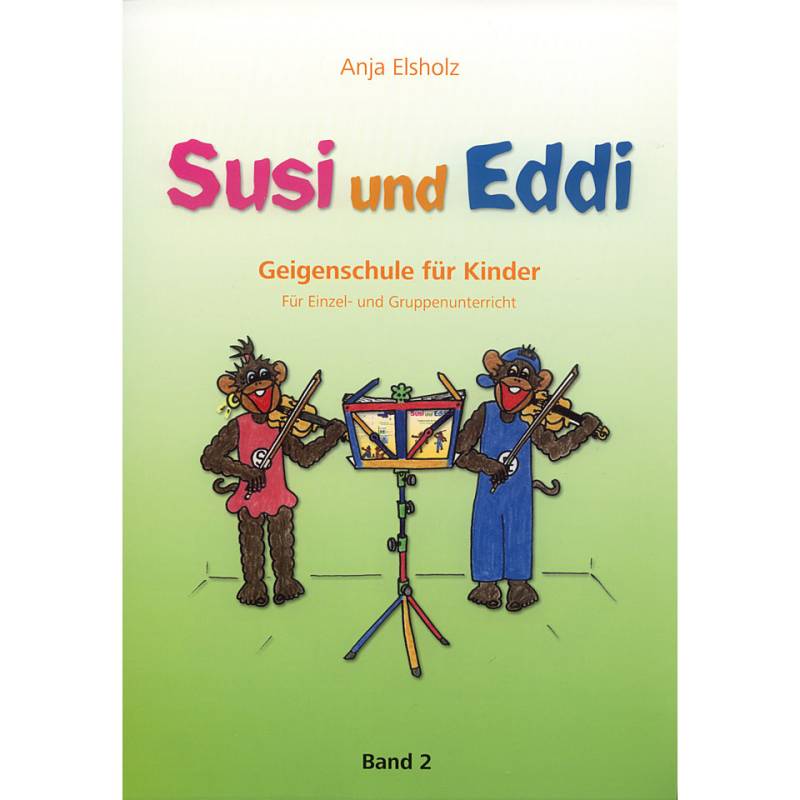 Heinrichshofen Susi & Eddi Geigenschule für Kinder Bd.2 Lehrbuch von Heinrichshofen