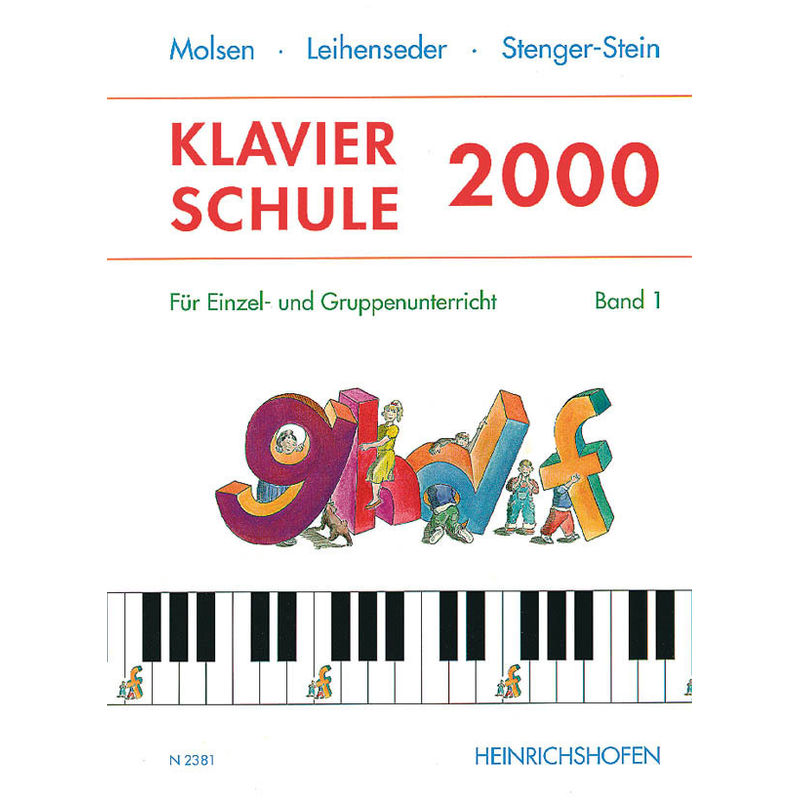 Klavierschule 2000.Bd.1 von Heinrichshofen