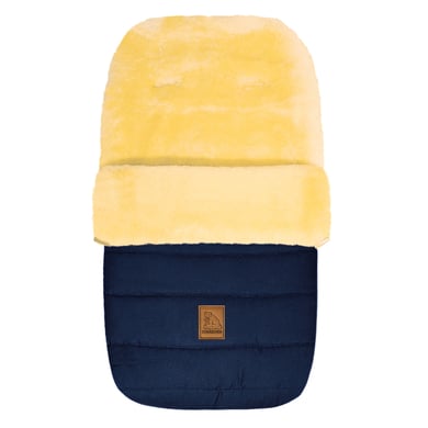 HEITMANN Lammfellfußsack Eisbärchen marine von Heitmann