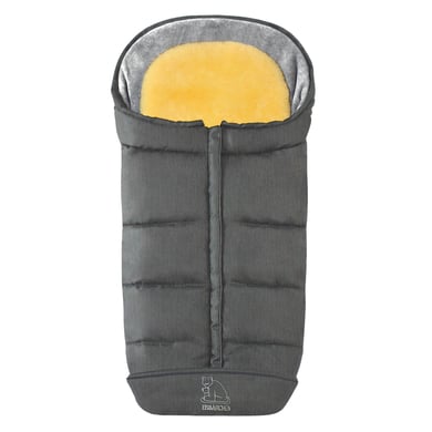 Heitmann Fußsack Komfort 2-in-1 mit Lammfelleinlage grau-meliert Heitmann Fußsack Komfort 2-in-1 mit Lammfelleinlage grau-meliert von Heitmann