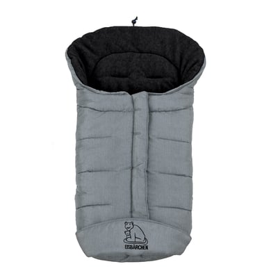 Heitmann Winterfußsack Eisbärchen hellgrau-meliert Heitmann Winterfußsack Eisbärchen hellgrau-meliert von Heitmann