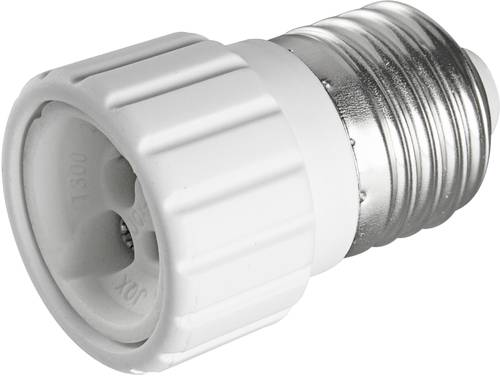 Heitronic Lampenfassung-Adapter E27 auf GU10 230V 60W von Heitronic