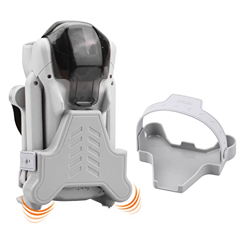 HeiyRC Mini 3 / Mini 3 Pro Propellerhalter, Prop Guard Strap Protector Stabilisator für DJI Mini 3 Series RC Drohne Zubehör (Grau) von HeiyRC