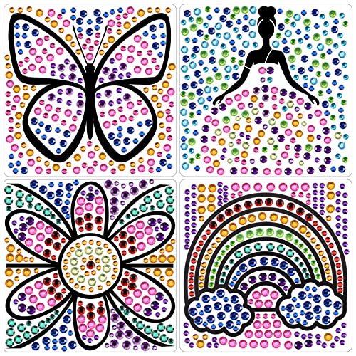 Hejo Suncatcher Bastelsets für Kinder, DIY-Diamant-Spielzeug-Set, Bastelset Kinder ab 6 Jahre, Geschenke für Mädchen 6 7 8 9 10 11 12 Jahre Hejo Suncatcher Bastelsets für Kinder, DIY-Diamant-Spielzeug-Set, Bastelset Kinder ab 6 Jahre, Geschenke für Mädchen 6 7 8 9 10 11 12 Jahre von Hejo