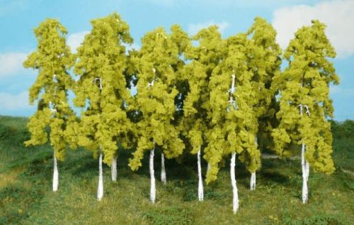Heki 1412 Birkenbäume, 14 Stück, Höhe 14 cm, Mehrfarbig von HEKI
