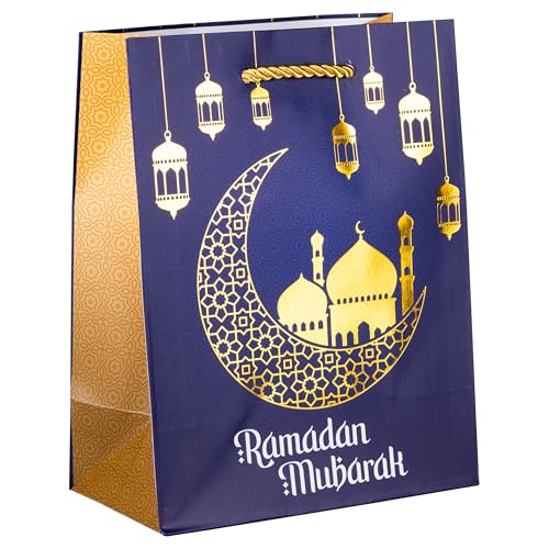 HEKU 31822-65 Geschenktasche, blau/Gold HEKU 31822-65 Geschenktasche, blau/Gold von Heku