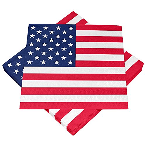 Heku GmbH Servietten 33x33cm 3-lagig Motiv Stars and Stripes 20 Stück Papierservietten Heku GmbH Servietten 33x33cm 3-lagig Motiv Stars and Stripes 20 Stück Papierservietten von Heku