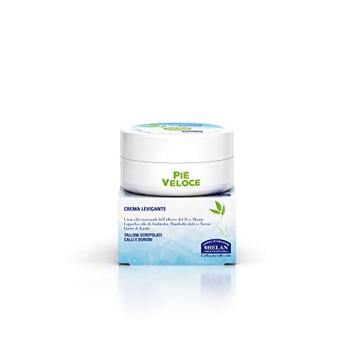 Helan, Piè Veloce, Chapped Dry Feet Cream, Chapped Heel Cream with Urea and Essential Oils - Smoothing Moisturizer against Corns and Calluses, with Sweet Mandel Oil, 50ml Made in Italy Helan, Piè Veloce, Chapped Dry Feet Cream, Chapped Heel Cream with Urea and Essential Oils - Smoothing Moisturizer against Corns and Calluses, with Sweet Mandel Oil, 50ml Made in Italy von Helan