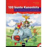 100 bunte Kanonhits. Paket (Buch und Audio-CDs) von Helbling Verlag
